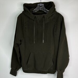 Lululemon Warm For Winter Hoodie Dark Olive Green Size 4 (Flaw)